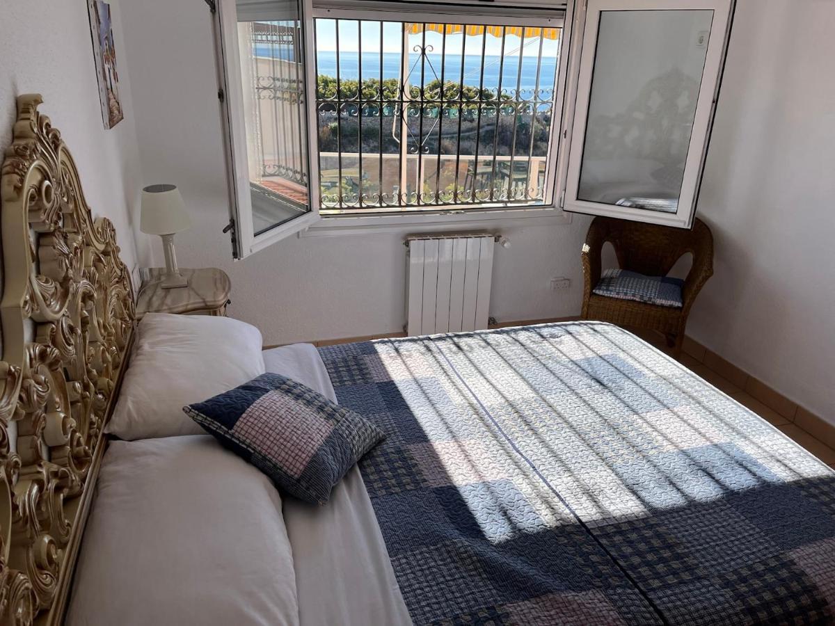 Delightful Burriana House With Magnificent Beach & Sea Views. ネルハ エクステリア 写真