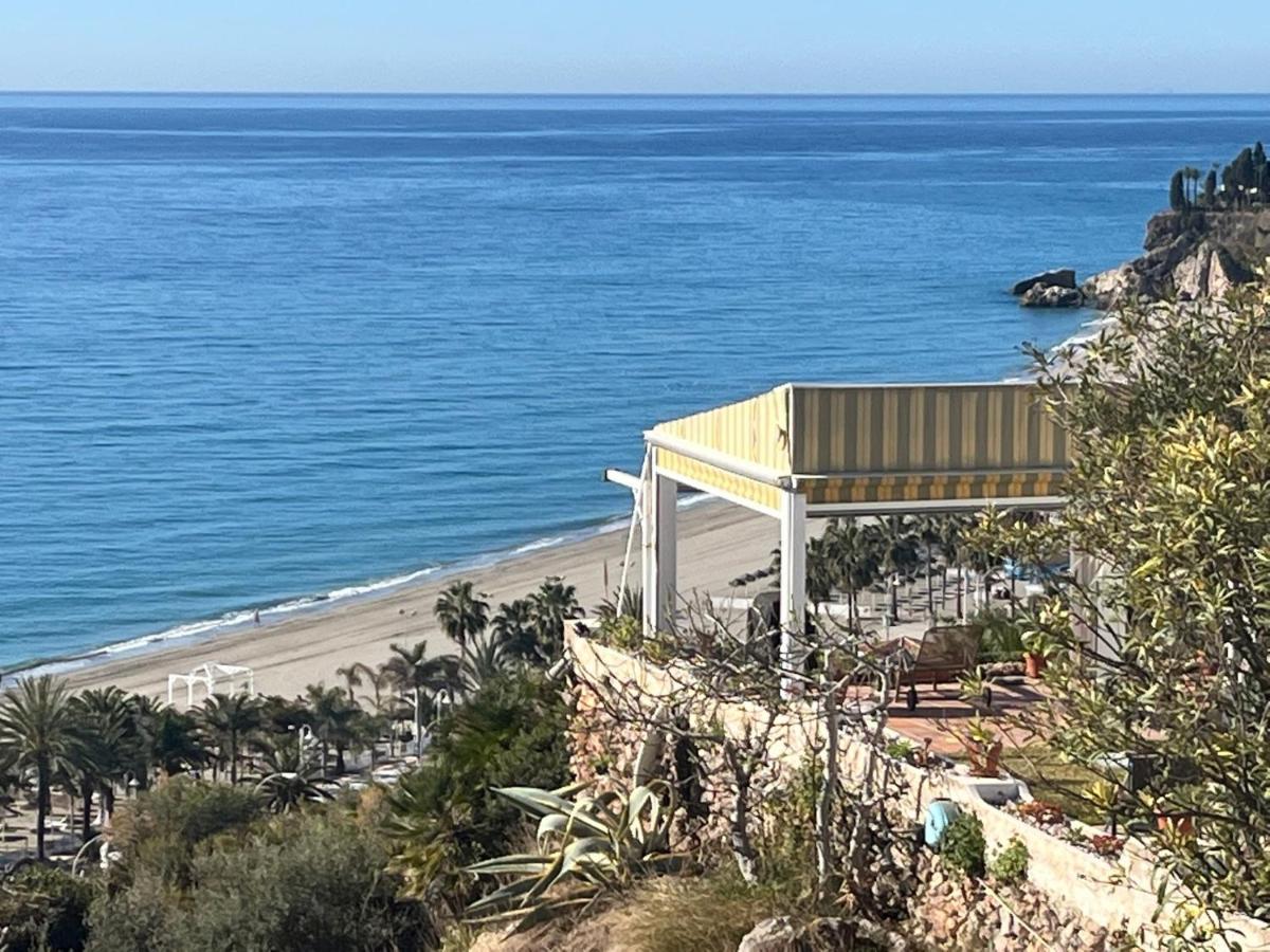 Delightful Burriana House With Magnificent Beach & Sea Views. ネルハ エクステリア 写真